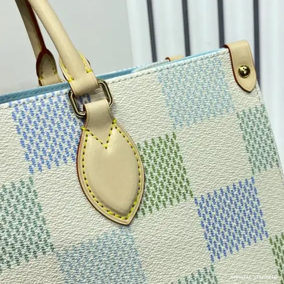 Official oldcobbler VUITTON LOUIS ONTHEGO MM-35*27*14cm 0521